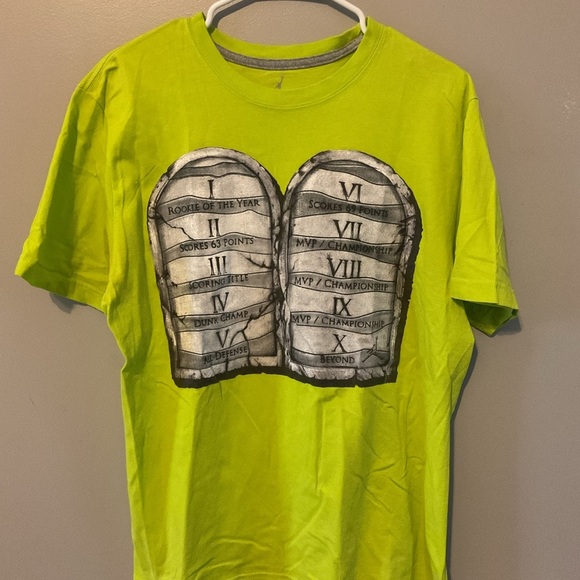 Jordan Lime Green Short Sleeve Tee - Picture 1 of 3